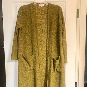 LuLaRoe Long Cardigan size Medium